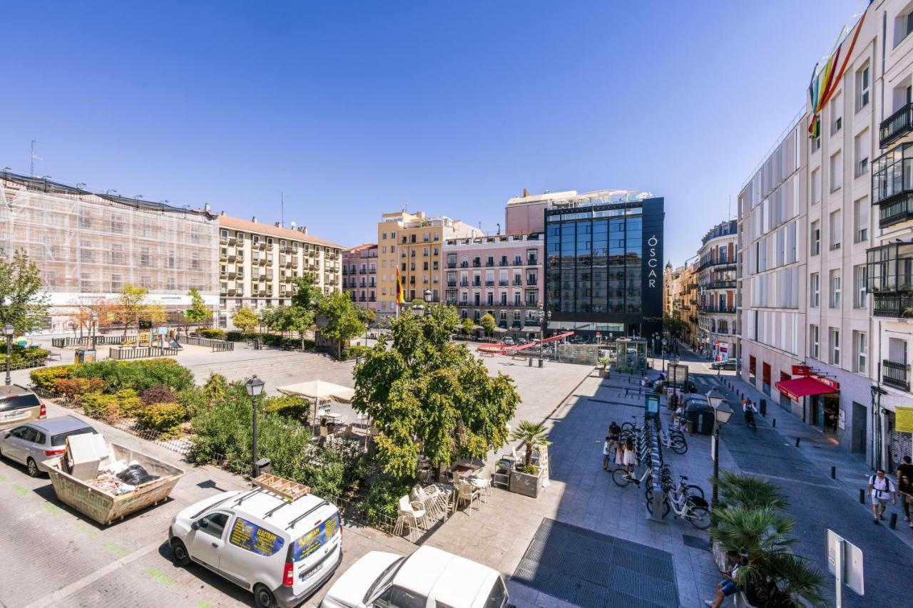 Amazing Flat 5 Balconies In Chueca - Gran Via Apartment Madrid Ngoại thất bức ảnh